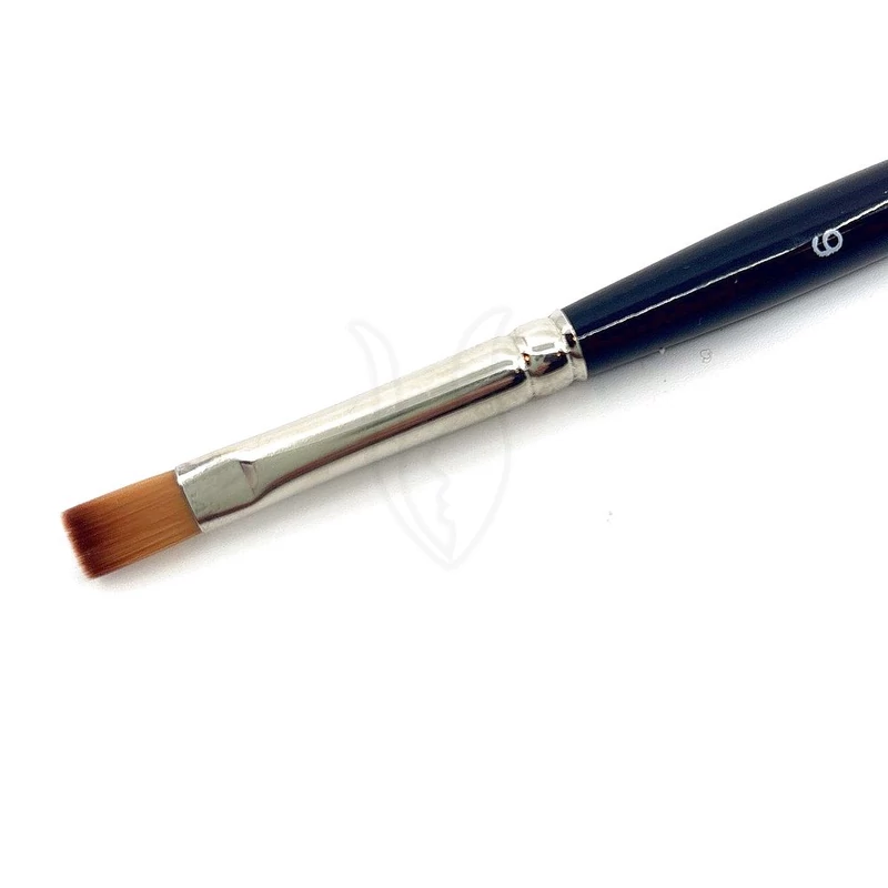 608301/ 6 Lapos zselés ecset Sablinsky