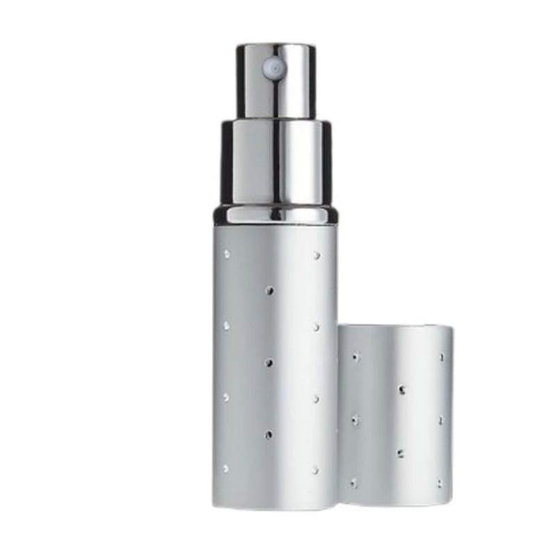 Utántölthető mini spray ezüst 